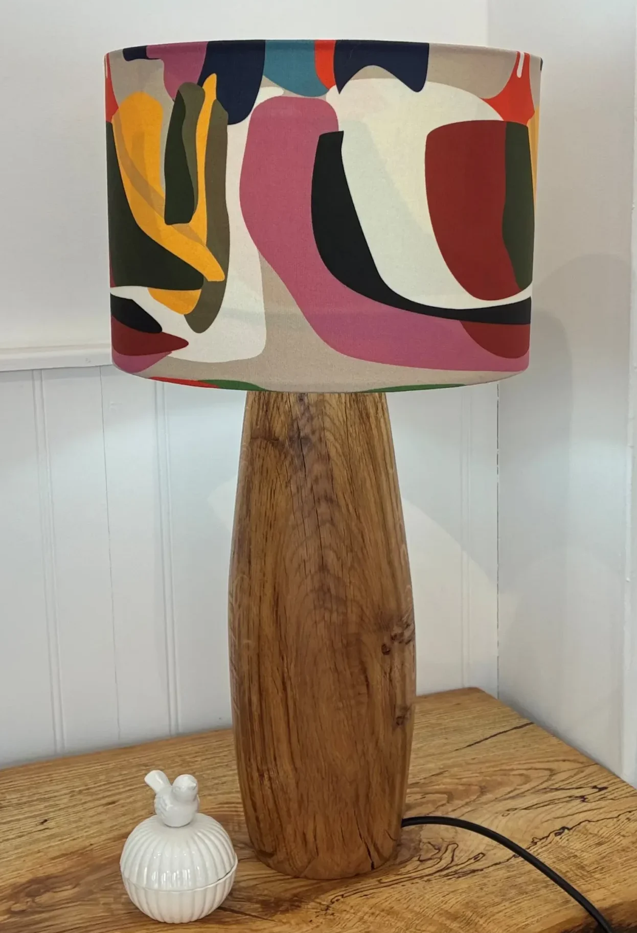 Multicoloured lampshade
